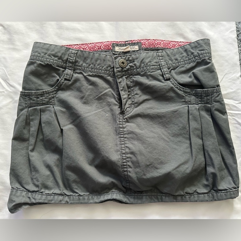Heritage 1981 Green Pleated Skirt Size 1